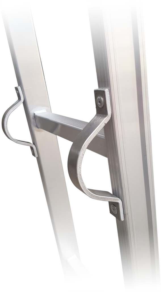 Hakenleiter aus Aluminium DIN EN 1147