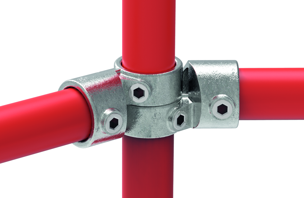 Eckgelenk mit Durchgang Eckgelenk mit Durchgang