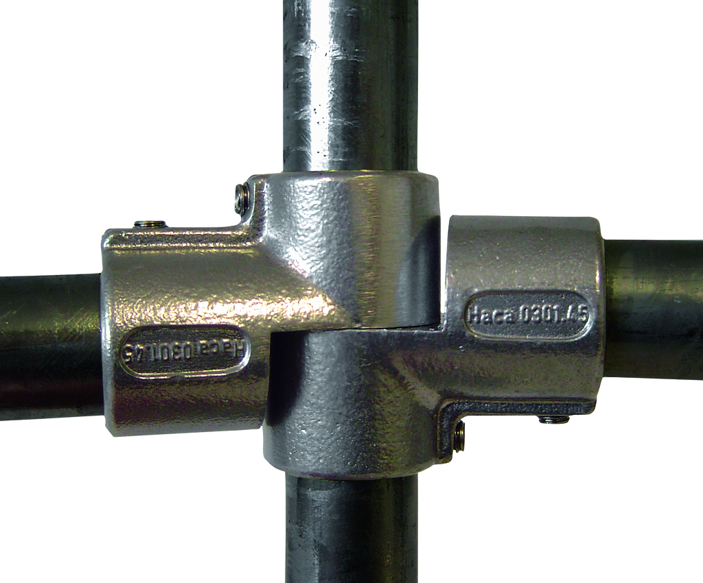 Eckgelenk mit Durchgang Eckgelenk mit Durchgang