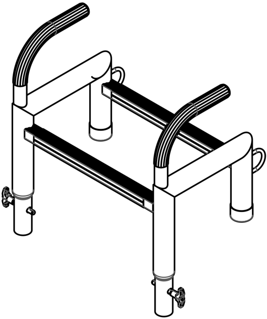 Schiffs-Rettungsleiter Kopfteil mit eckigem Haken Schiffs-Rettungsleiter Kopfteil mit eckigem Haken