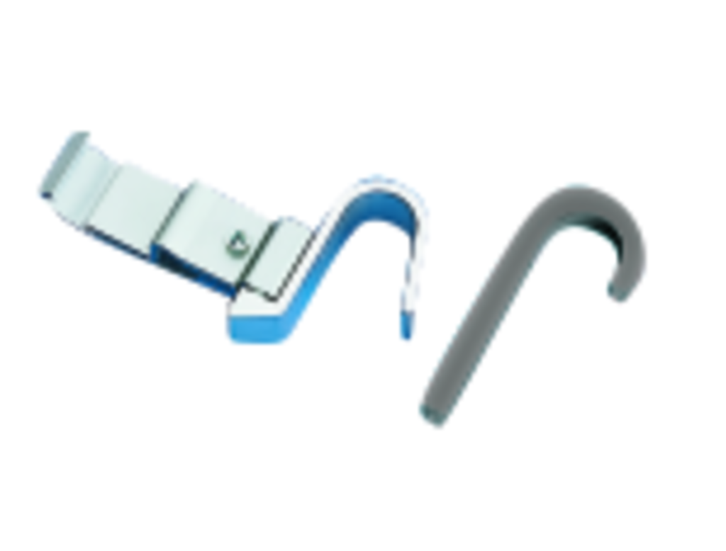 Haken, Aluminium Ø 30 mm (Klemmvorrichtung) Haken, Aluminium Ø 30 mm (Klemmvorrichtung)