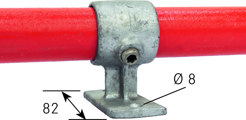 Geländer-Anschlussstück Geländer-Anschlussstück