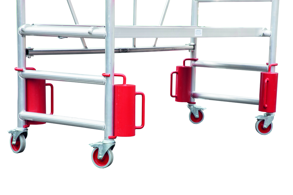 Geländererweiterung für klappbares Minigerüst Geländererweiterung für klappbares Minigerüst